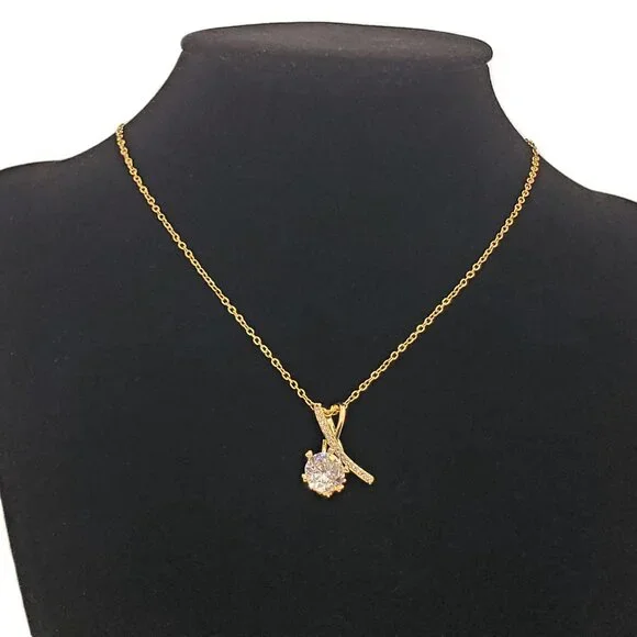 14K Gold Womens 2ct Diamond Pendant Necklace Ladies New 14 Karat Silver Jewelry Necklaces